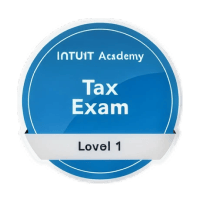 Intuit Academy Tax Exam Level 1