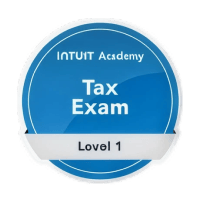 Intuit Academy Tax Exam Level 1