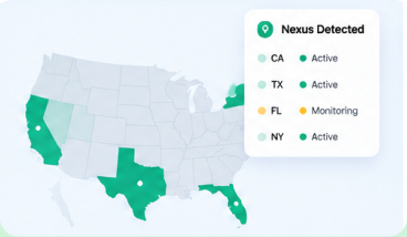 Sales Tax Nexus Tracking