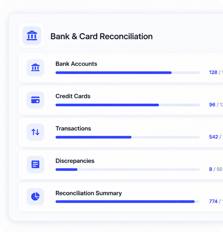 Bank & Card Reconciliation