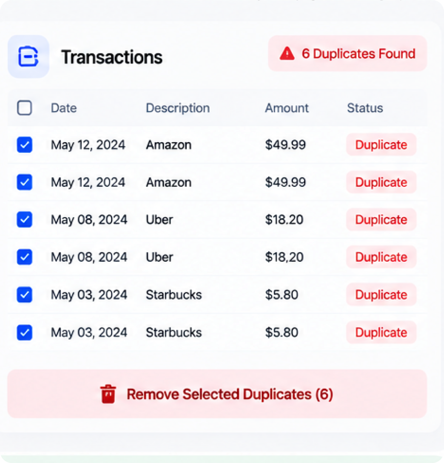 Duplicate Entries